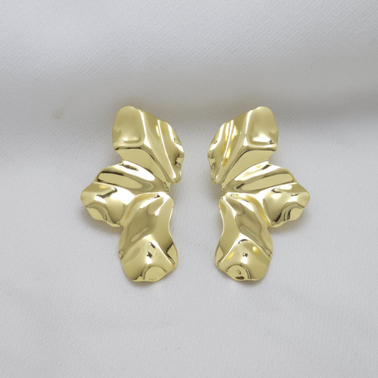 Aretes Golfied 18K B1