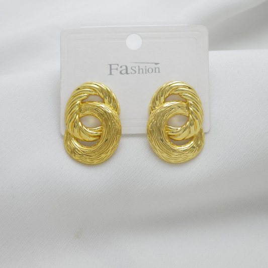 Aretes Golfied 18K B1