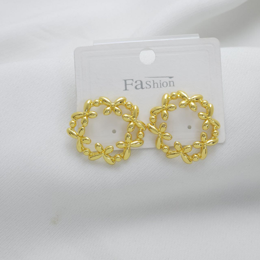 Aretes Golfied 18K B1