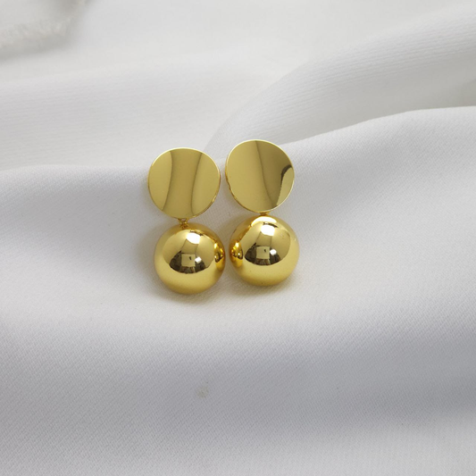 Aretes Golfied 18K B1