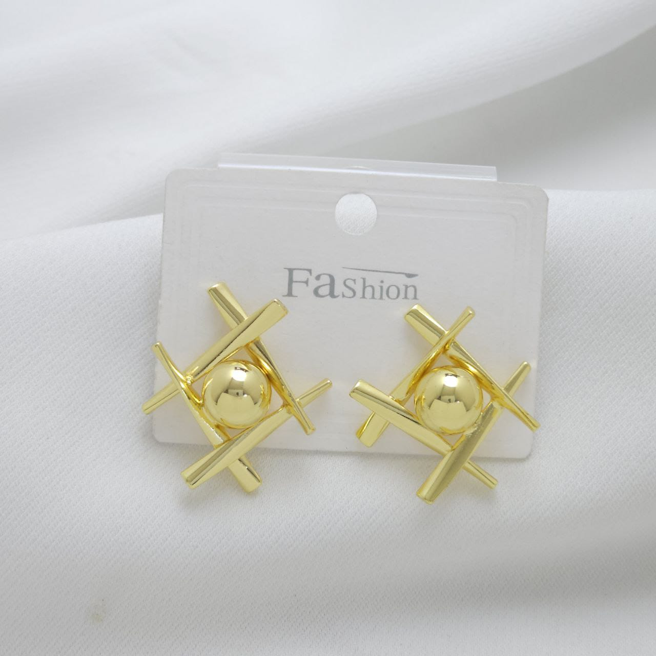 Aretes Golfied 18K B1