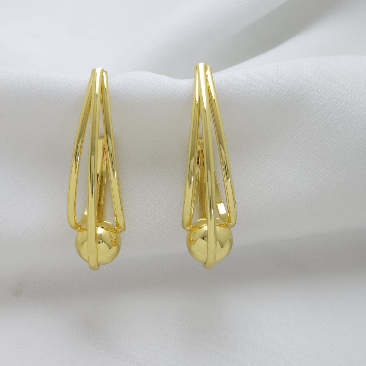 Aretes Golfied 18K B1