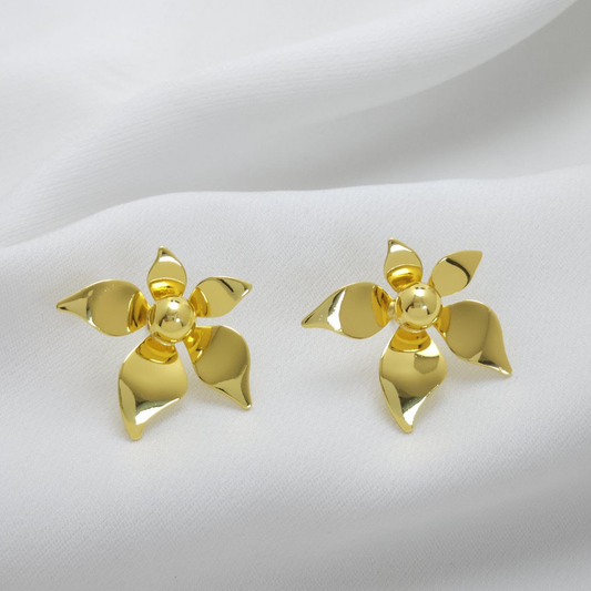 Aretes Golfied 18K B1