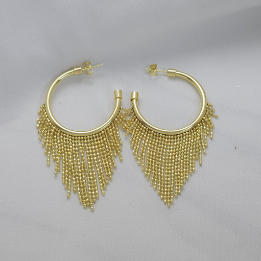 Aretes Golfied 18K B1