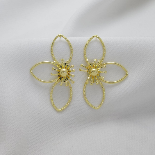 Aretes Golfied 18K B1