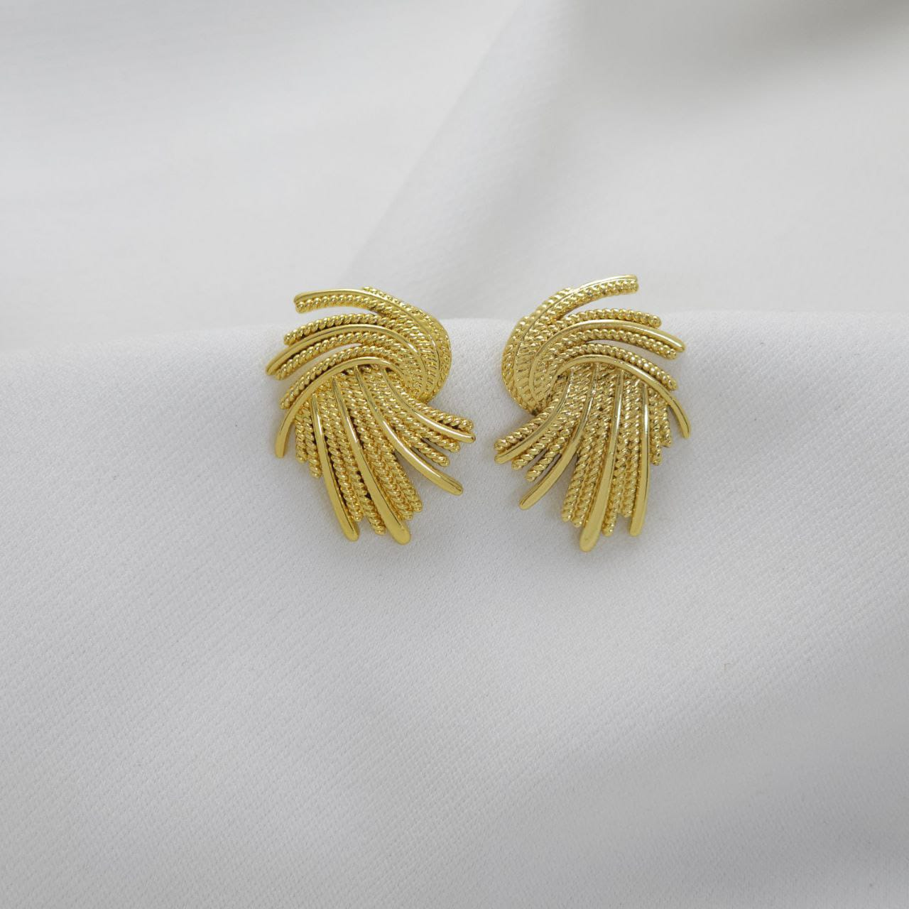 Aretes Golfied 18K B1