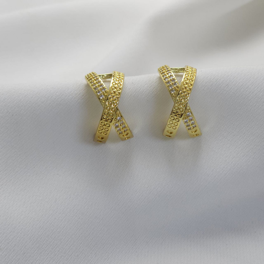 Aretes Golfied 18K B1