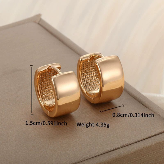 Aretes Xuping, ACERO QUIRURGICO  - B1