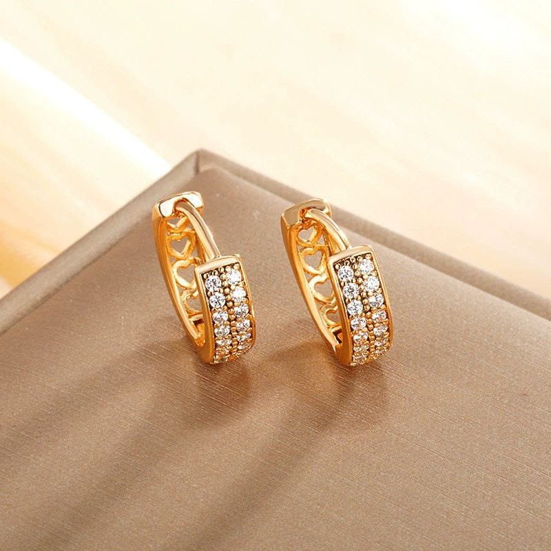 Aretes Xuping, ACERO QUIRURGICO  - B1