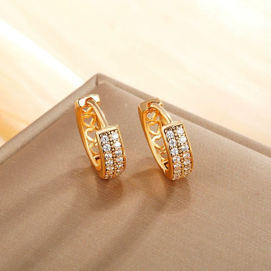 Aretes Xuping, ACERO QUIRURGICO  - B1