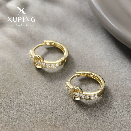 Aretes Xuping, ACERO QUIRURGICO  - B1