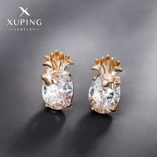 Aretes Xuping, ACERO QUIRURGICO  - B1