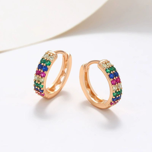 Aretes Xuping, ACERO QUIRURGICO  - B1