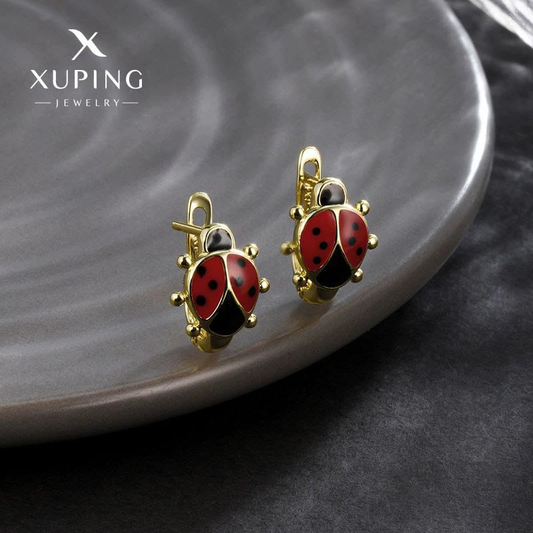 Aretes Xuping, ACERO QUIRURGICO  - B1