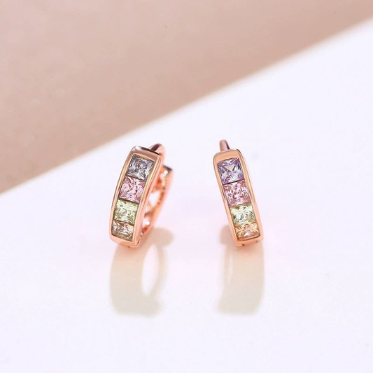 Aretes Xuping, ACERO QUIRURGICO  - B1