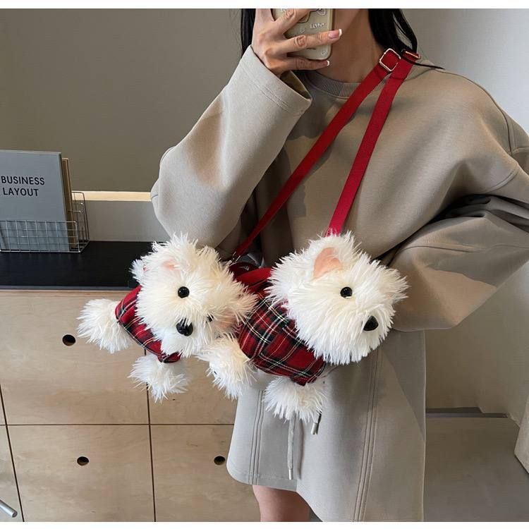 Bolso Peluche Bandolera 14.0