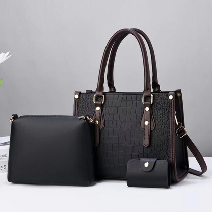 A. Cartera Alta Gama 3 Piezas 14.0