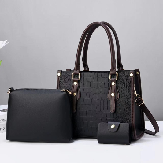A. Cartera Alta Gama 3 Piezas 14.0