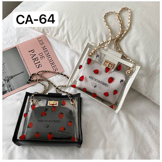a. Cartera Bandolera transparente 14.0