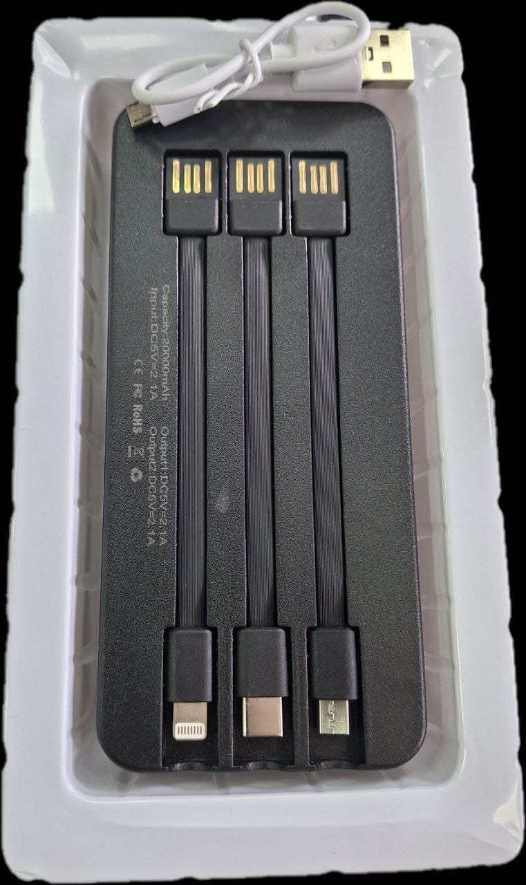 Power Bank Inalámbrico 20000 mAh Modelo/Código: xd-72 10.0  TECNOLOGIA
