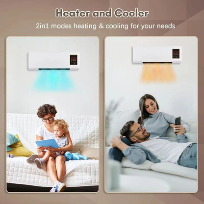 Dispositivo 2 en 1: Ventilador + Calefactor Eléctrico  HOGAR