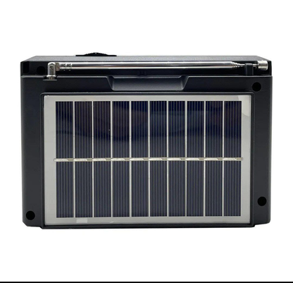 Radio Multibanda con Bluetooth y Energía Solar - Modelo R17 10.0  HOGAR