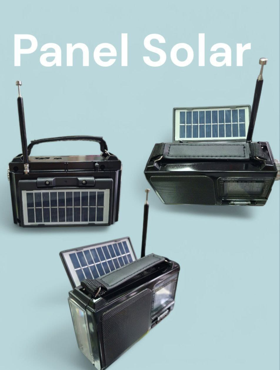 Radio Multibanda con Energía Solar - Modelo R14 10.0  HOGAR