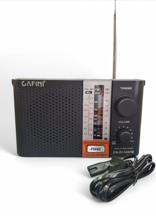 Radio Portátil Multibanda - Modelo CFN-R1168 10.0  HOGAR