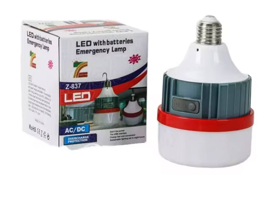 Foco LED Recargable de Emergencia - Modelo 837 10.0  HOGAR
