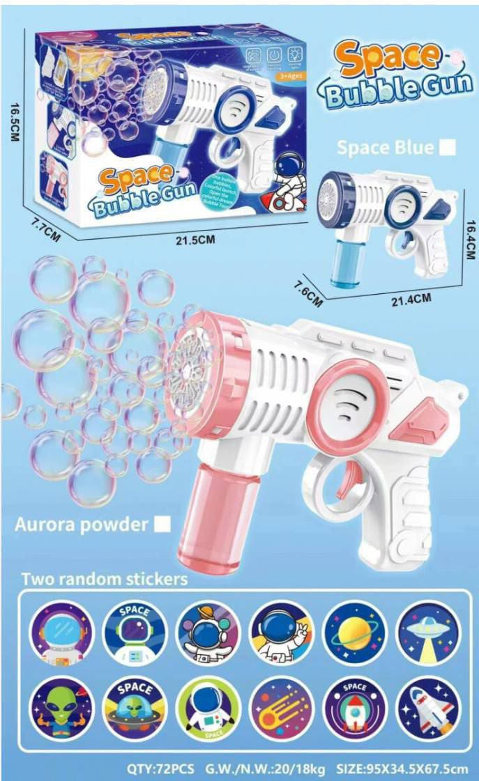 Pistola de Burbujas Infantil 10.0  JUGUETES