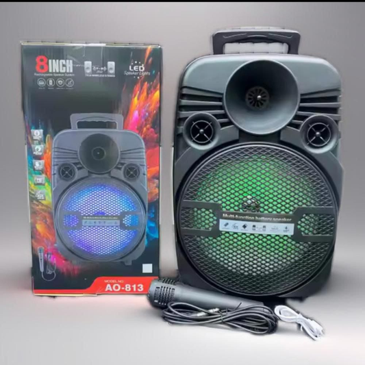Parlante Bluetooth Multifuncional - Modelo A0-813 10.0   TECNOLOGIA