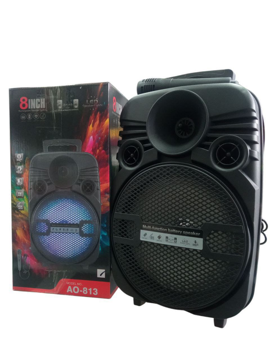 Parlante Bluetooth Multifuncional - Modelo A0-813 10.0   TECNOLOGIA