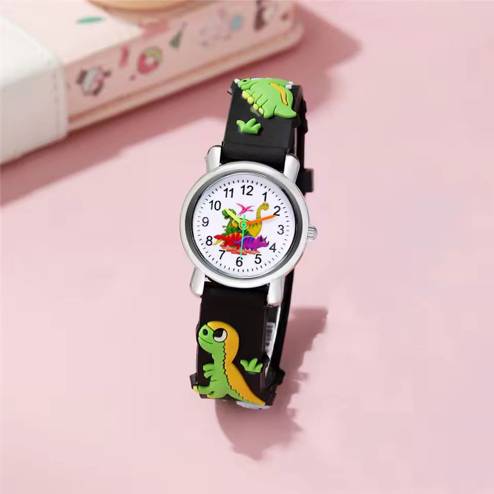 Reloj Infantil en diseño de Dinosaurio 10.0  JUGUETES