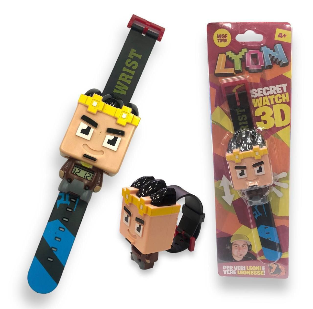 Reloj Infantil Digital con Figuras 3D 10.0 JUGUETES