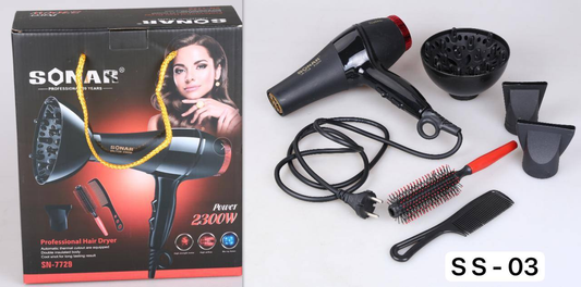Secador de Cabello Sonar con Accesorios 14.0 ESTETICA