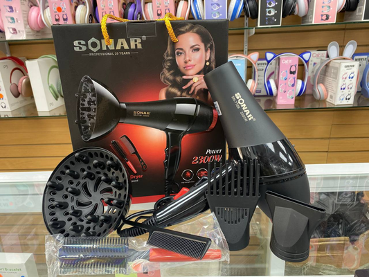 Secador de Cabello Sonar con Accesorios 14.0 ESTETICA