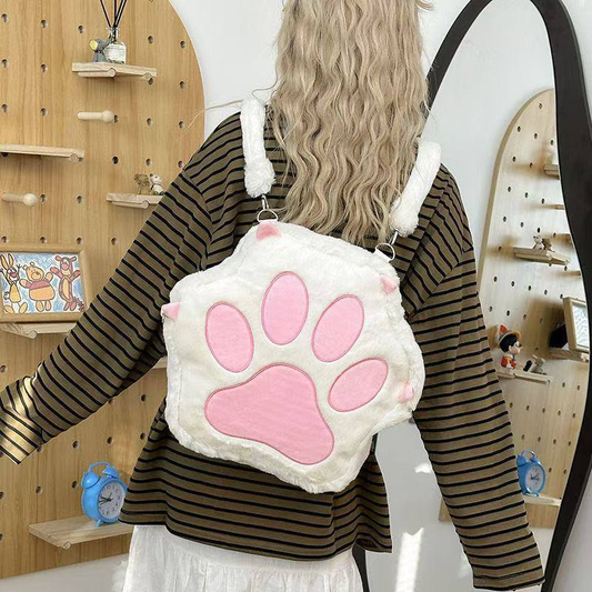 Bolso Escolar deFelpa Diseño de Patita 14.0