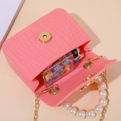 A. Bolso Bandolera con Perlas 14.0
