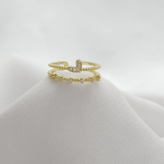 Anillo Material  Goldfied B1