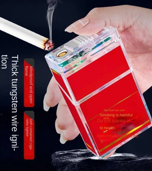 Encendedor Recargable con Estuche  HOGAR