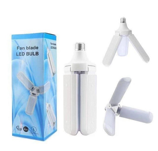 Foco en Forma de Ventilador LED Plegable  HOGAR