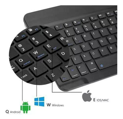 Teclado Inalámbrico Bluetooth 7" 10.0 TECNOLOGIA