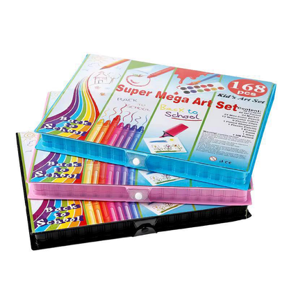 🎨 SUPER MEGA SET DE ARTE 168PCS  - JUGUETES