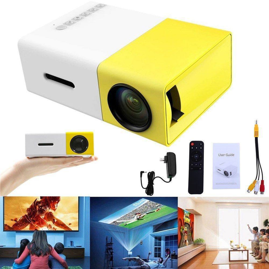 🎬 MINI PROYECTOR LED  2.0 TECNOLOGIA