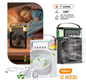 🌬️ VENTILADOR HUMIDIFICADOR PORTÁTIL 600ML 5.0  HOGAR