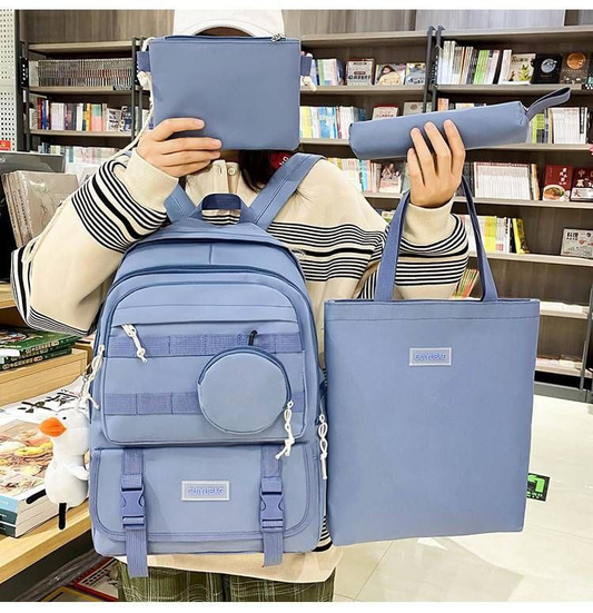 🎒 SET PREMIUM DE MOCHILAS (5 PIEZAS)