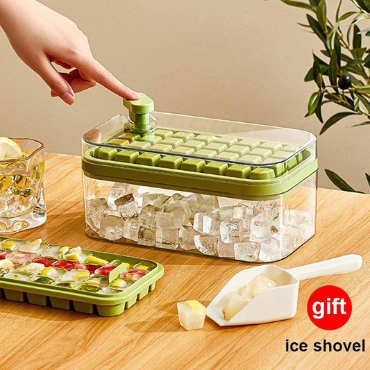 ❄️ MOLDE PRENSA PARA CUBOS DE HIELO (2 Modelos) 13.0 COCINA