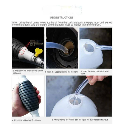 Bomba manual universal  para coche.- VEHICULOS