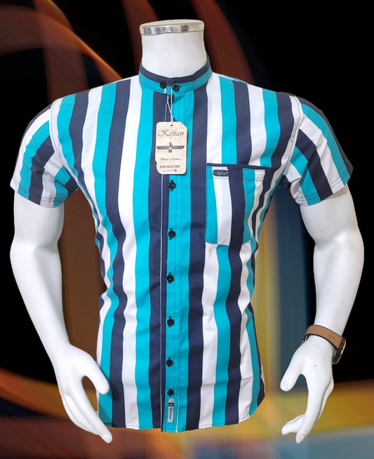 CAMISA MANGA CORTA A RAYAS  R2 ROPA DED HOMBRE