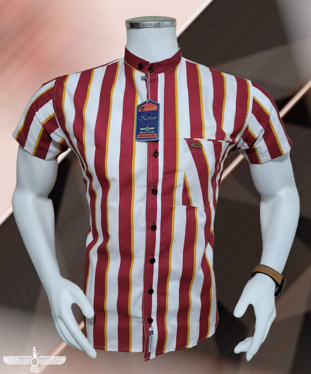 CAMISA MANGA CORTA A RAYAS  R2 ROPA DED HOMBRE